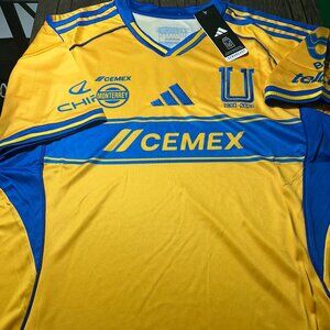 MEXICO TIGRES UANL Men's JERSEY Sz M,L,XL,2XL New Liga MX by Adidas